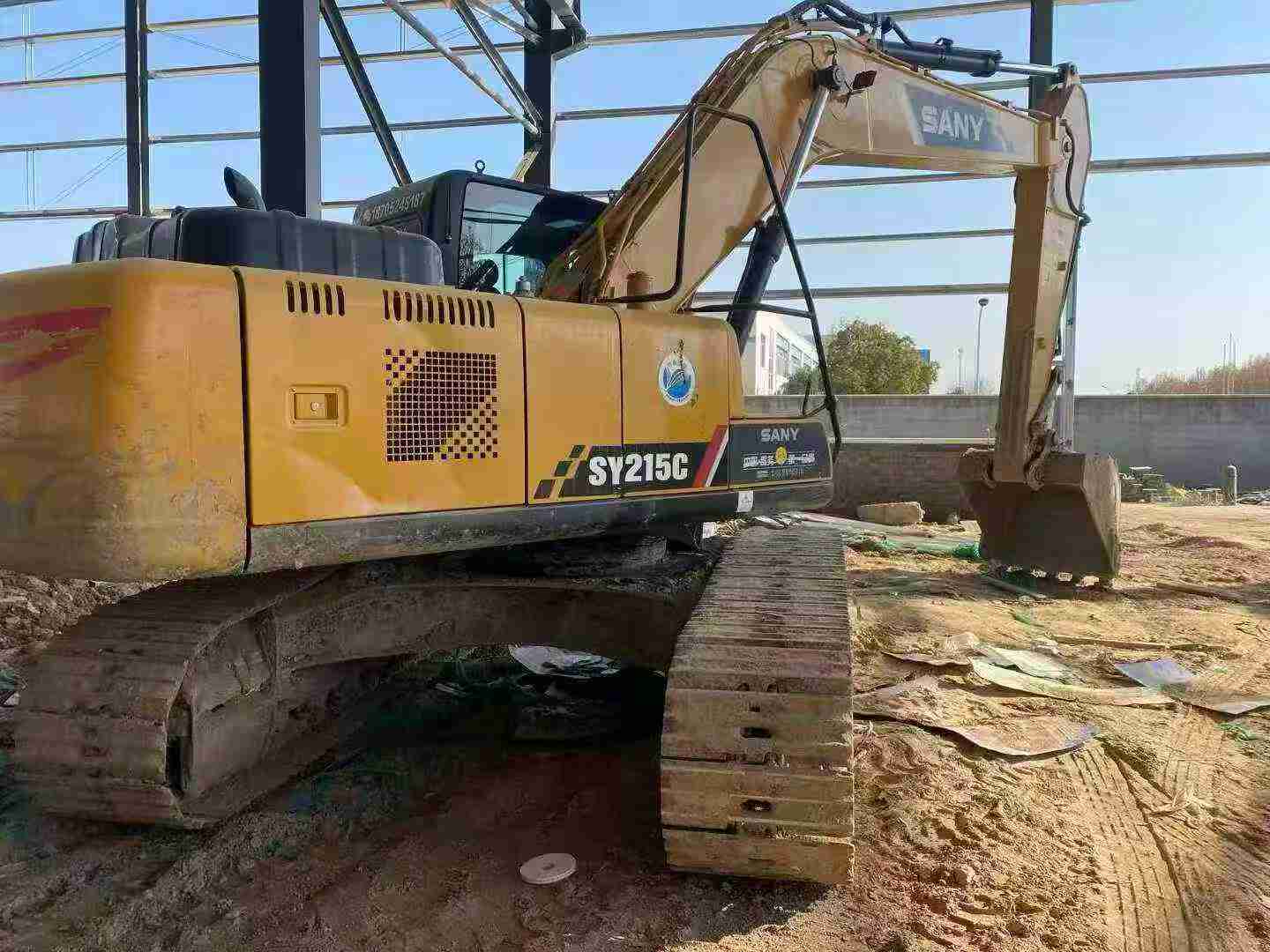 Used Sany SY215W Excavator 2018 Model