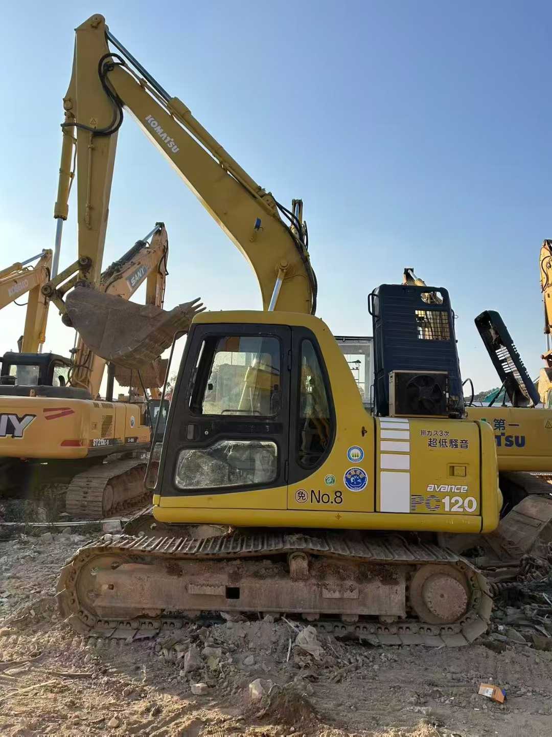 Used Komatsu PC120-6 Excavator 2016 Model