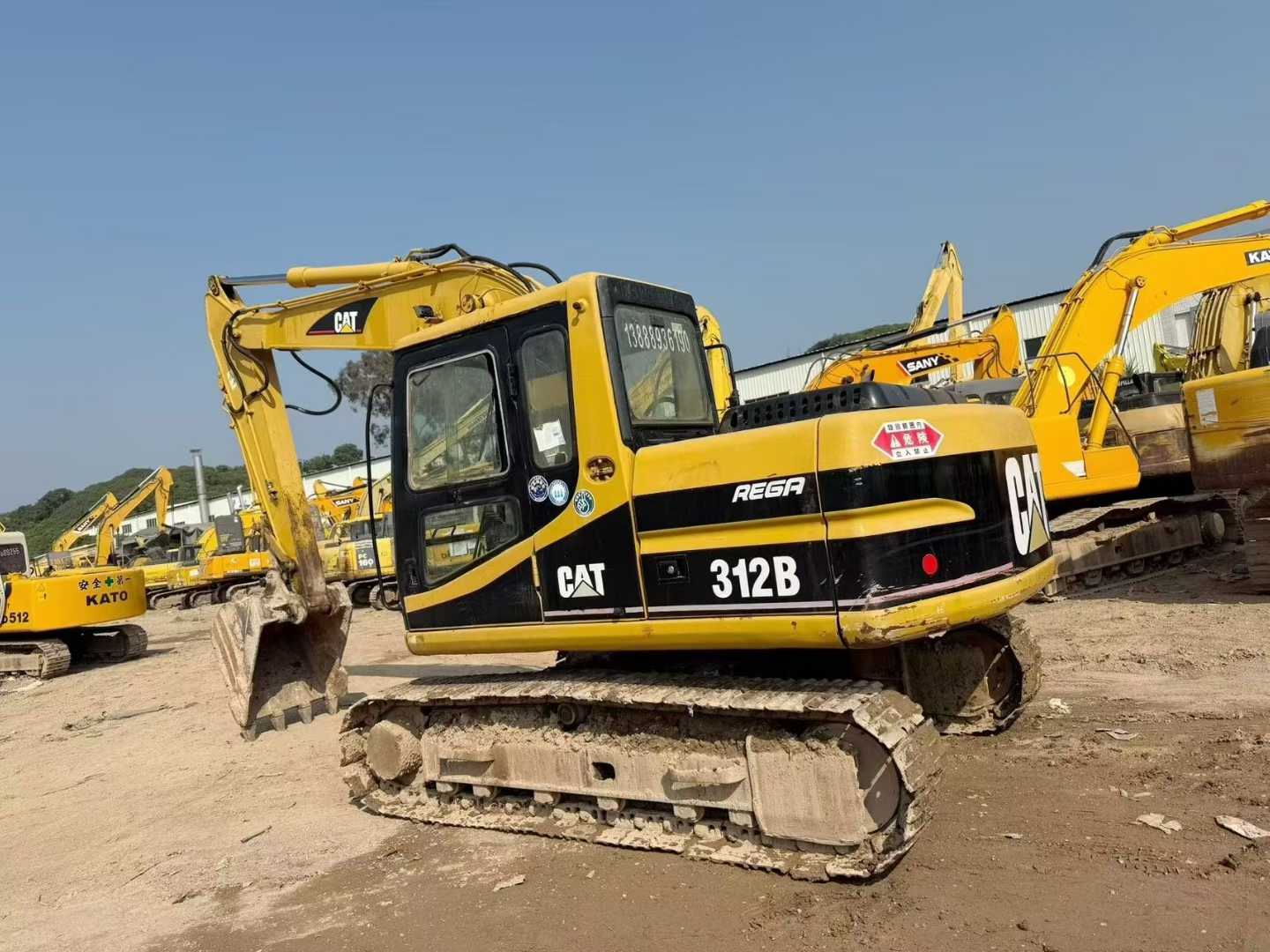 Used Caterpillar 312B Excavator 2016 Model