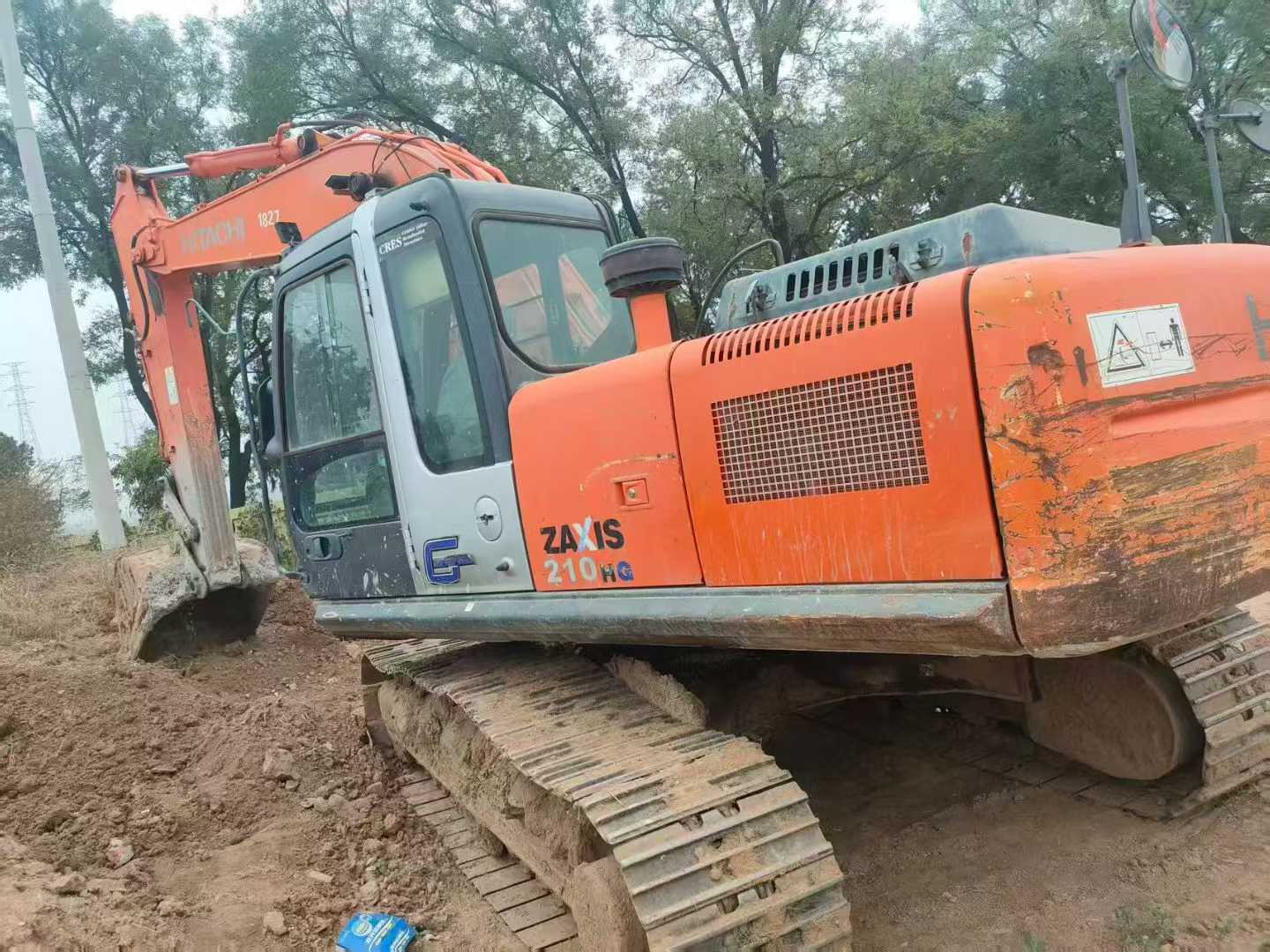 Used Hitachi ZX210H Excavator 2013 Model