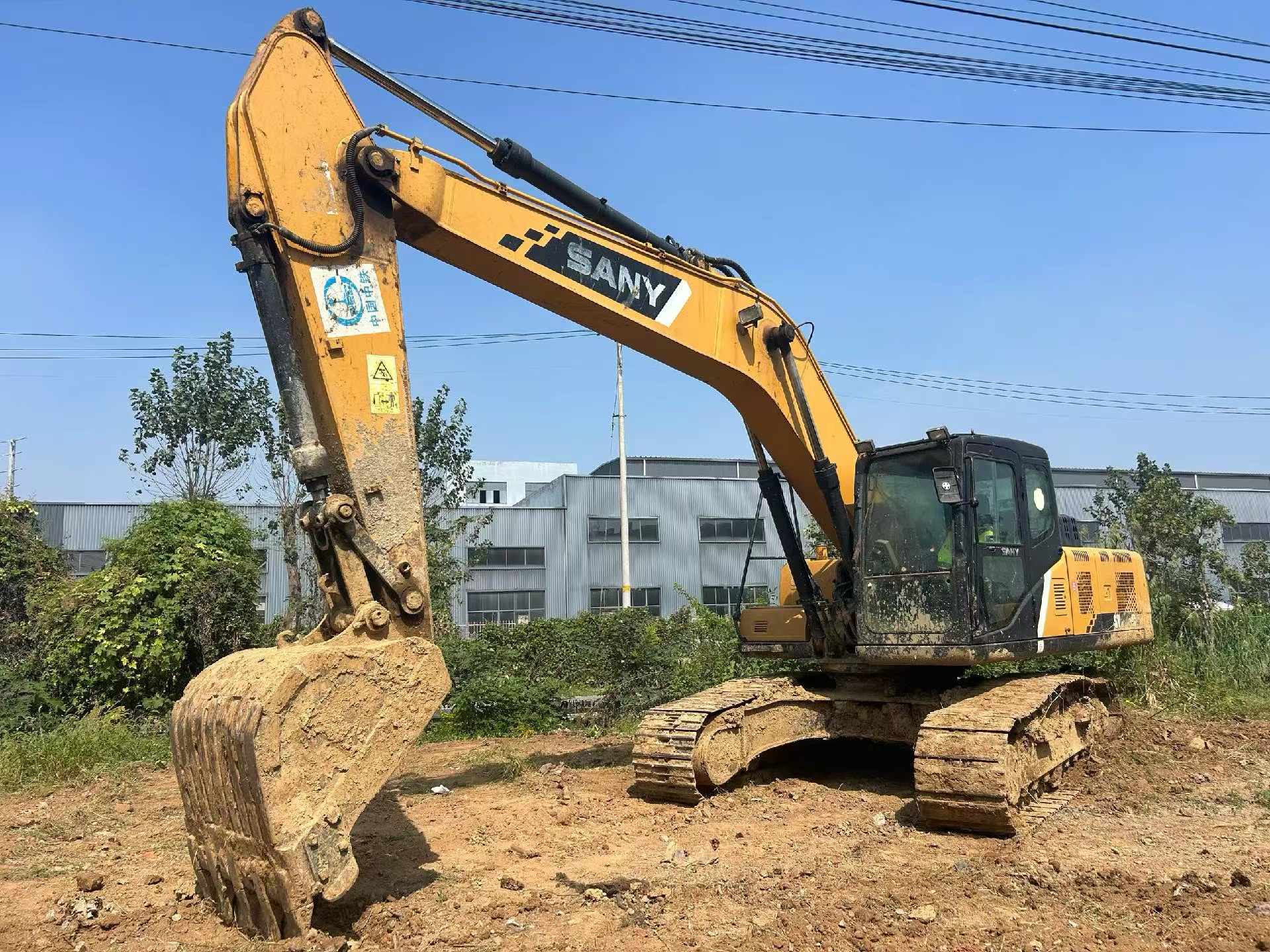 Used Sany SY215C-10 Excavator 2017 Model / 2
