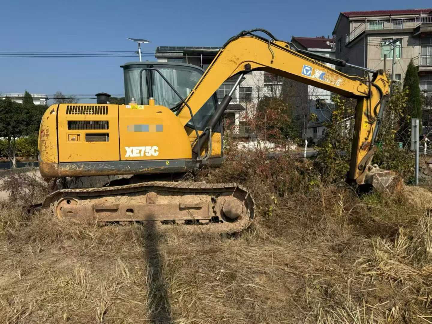 Used XCMG XE75WD Excavator 2016 Model
