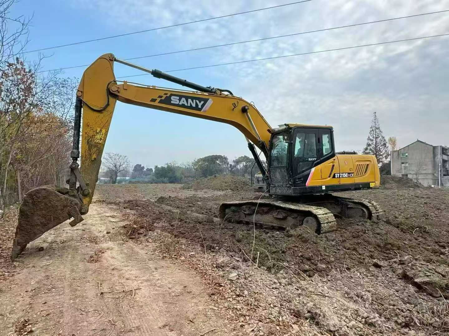 Used Sany SY215W Excavator 2021 Model / 9