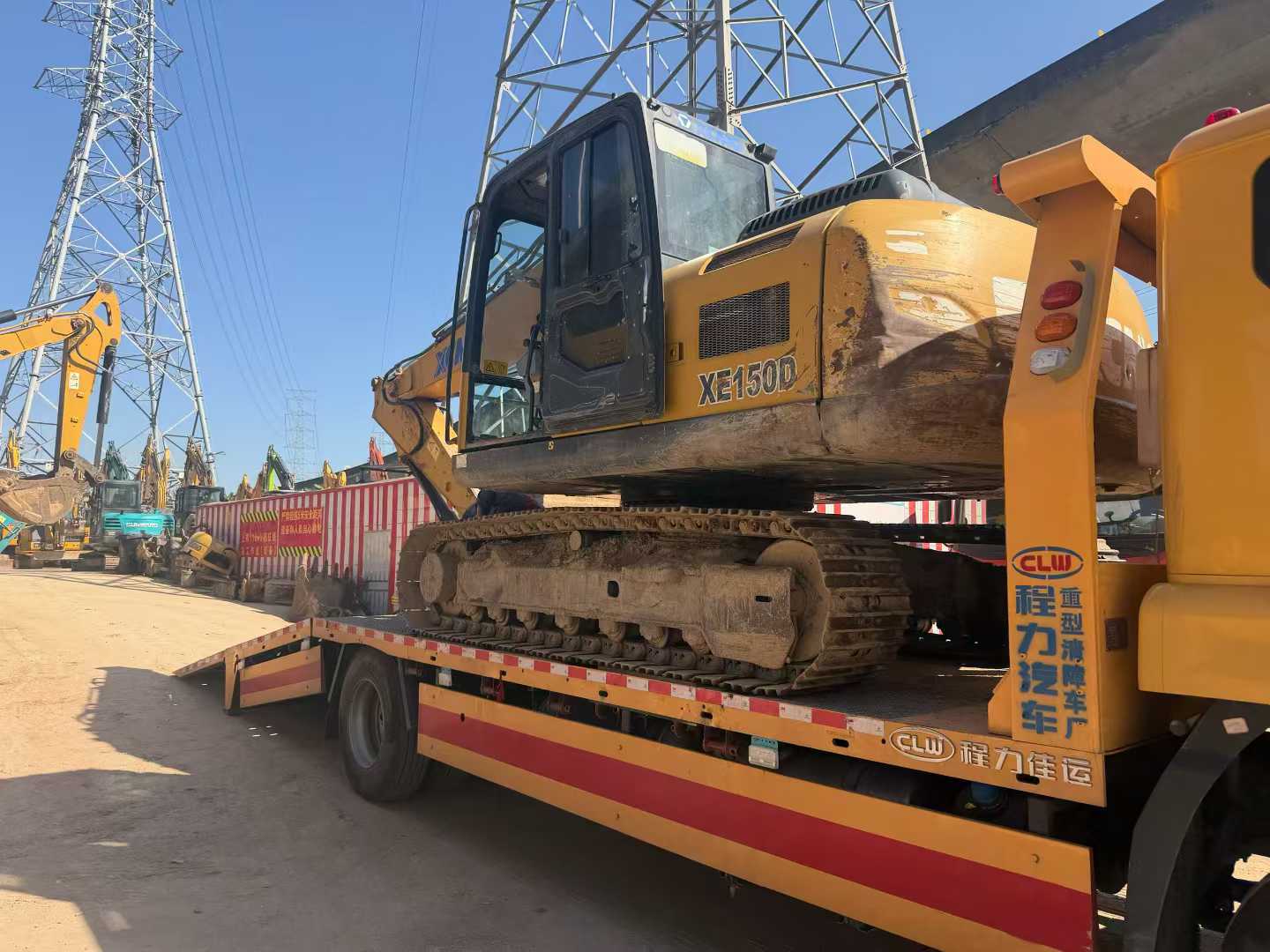 Used XCMG XE135GA Excavator 2018 Model