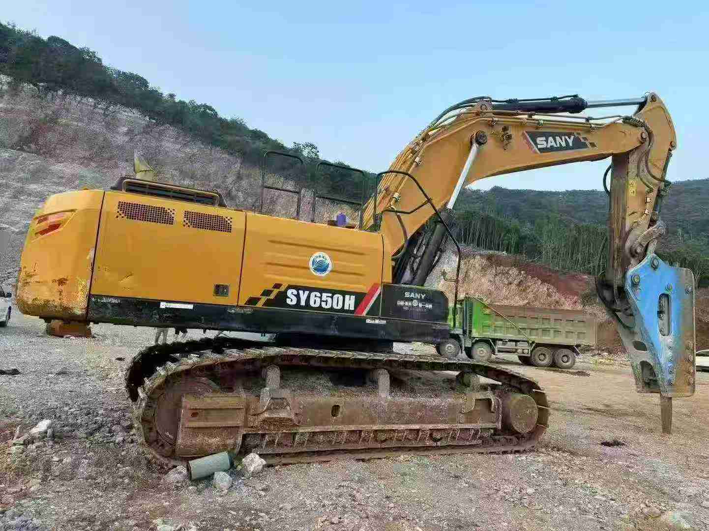 Used Sany SY650H Excavator 2021 Model