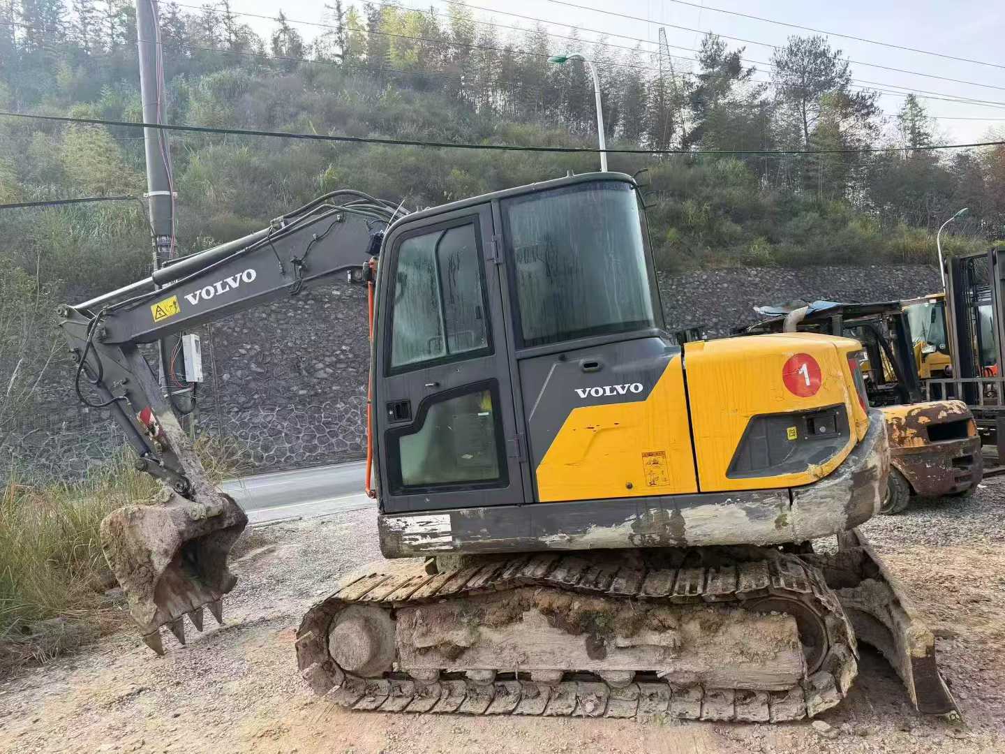 Used Volvo EC75DAG Excavator 2019 Model