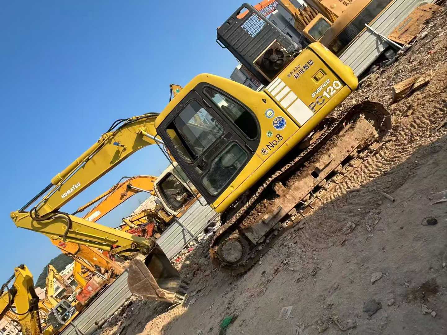 Used Komatsu PC120-6 Excavator 2016 Model / 3