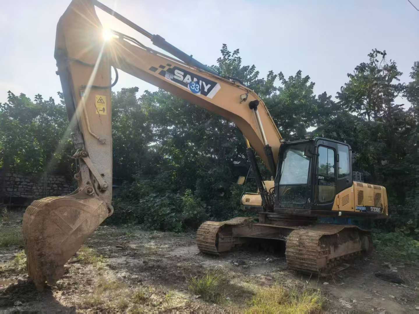Used Sany SY215W Excavator 2019 Model