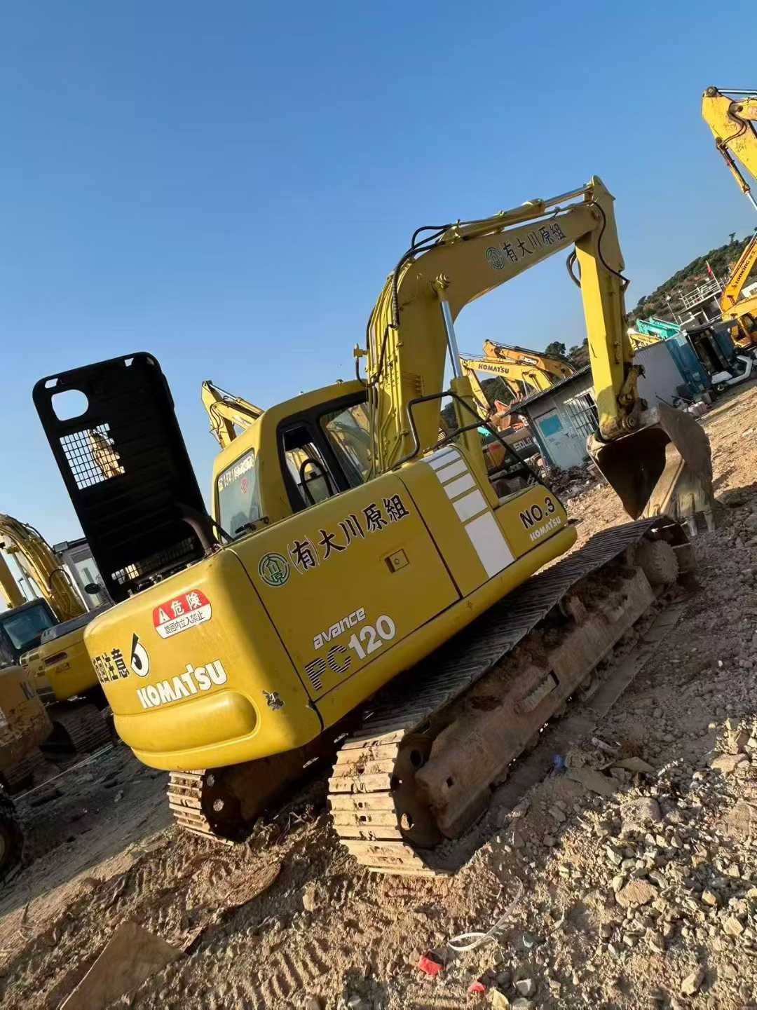 Used Komatsu PC120-6 Excavator 2016 Model / 8