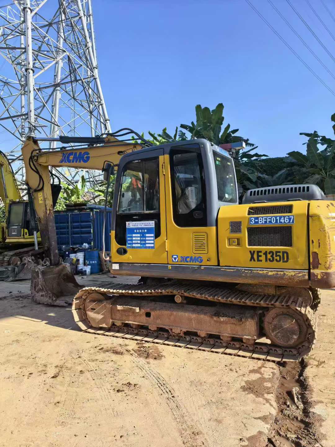 Used XCMG XE135GA Excavator 2017 Model
