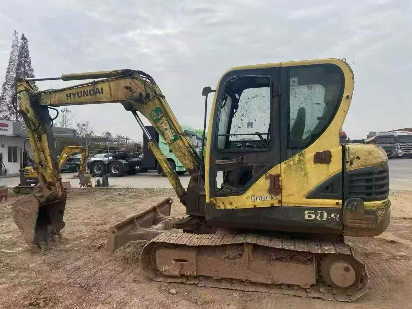 Used Hyundai R60-9 Excavator 2016 Model / 3