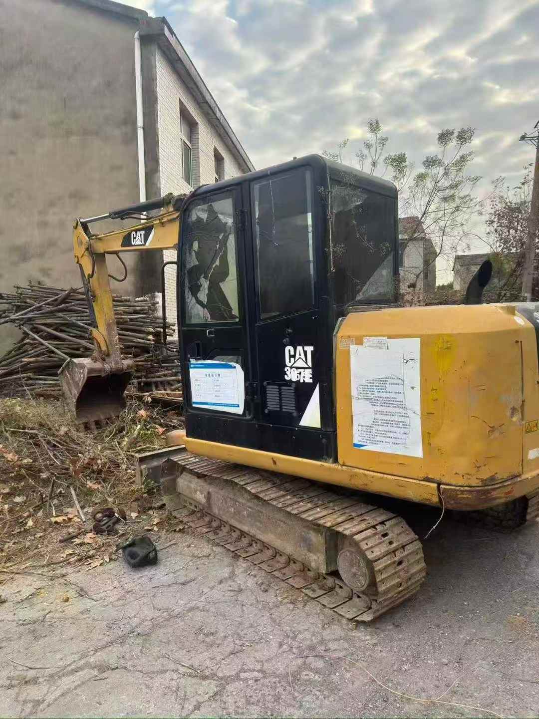 Used Caterpillar 305.5 Excavator 2014 Model