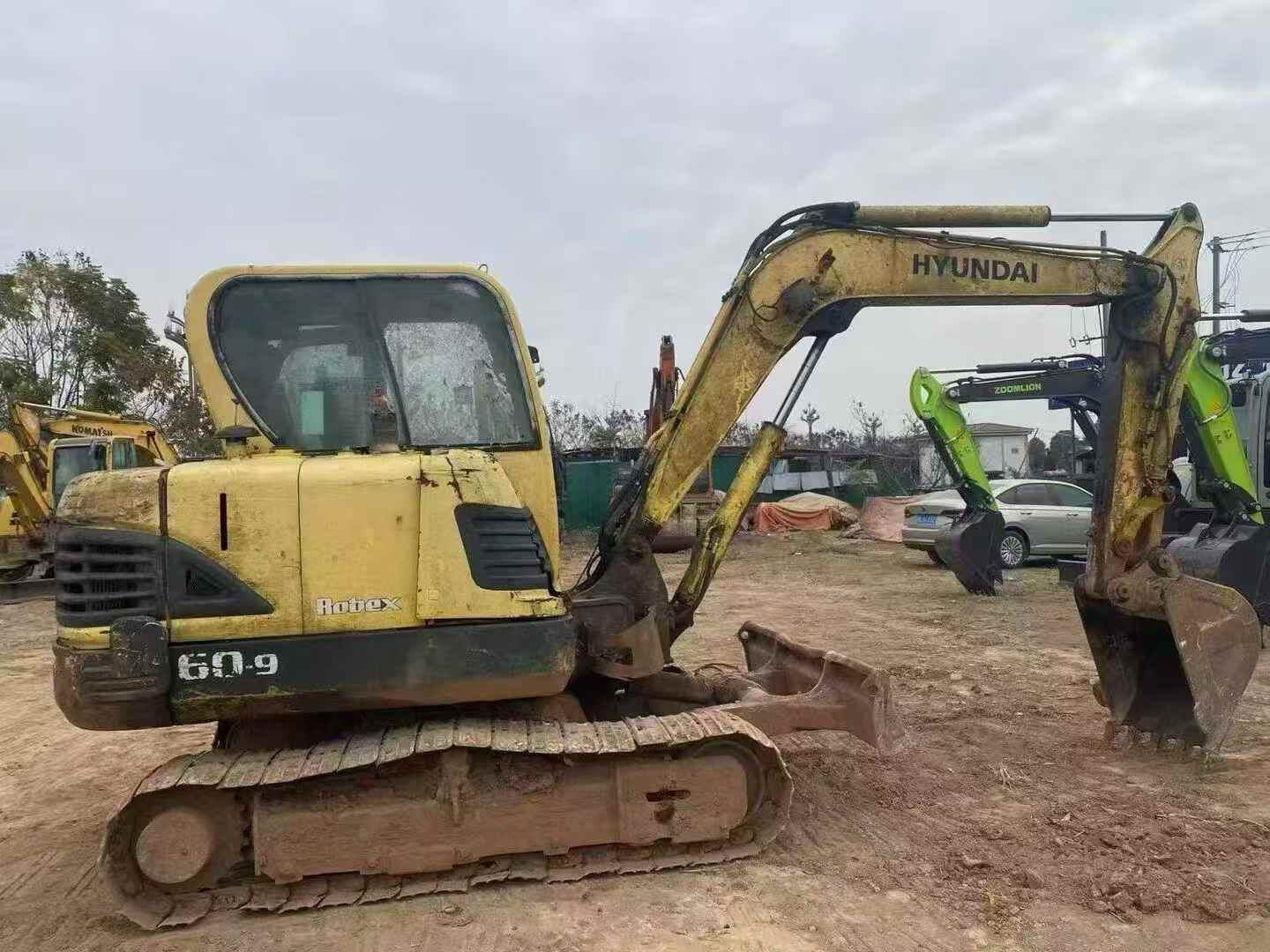 Used Hyundai R60-9 Excavator 2016 Model