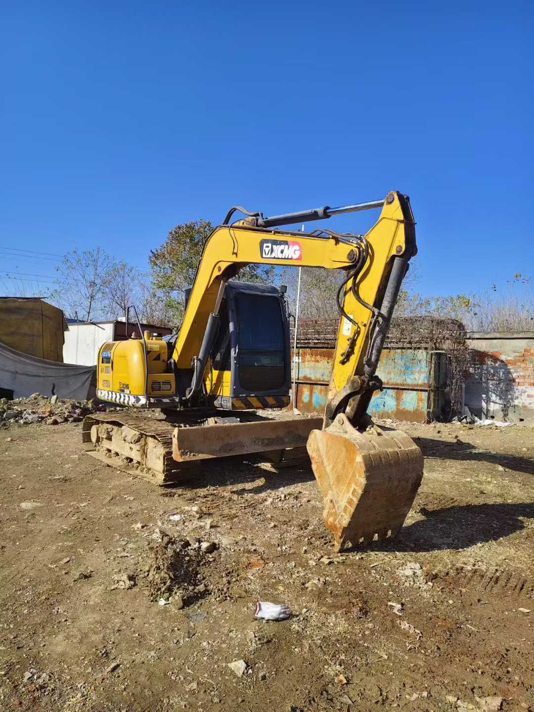 Used XCMG XE75WD Excavator 2020 Model