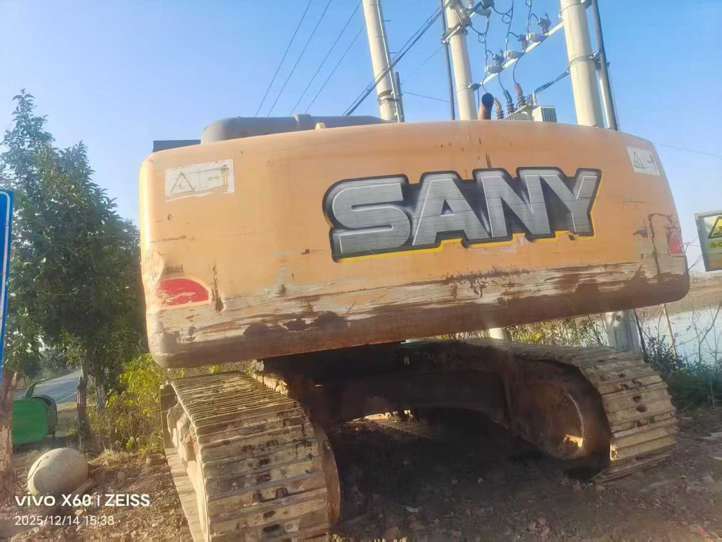 Used Sany SY365H Excavator 2016 Model