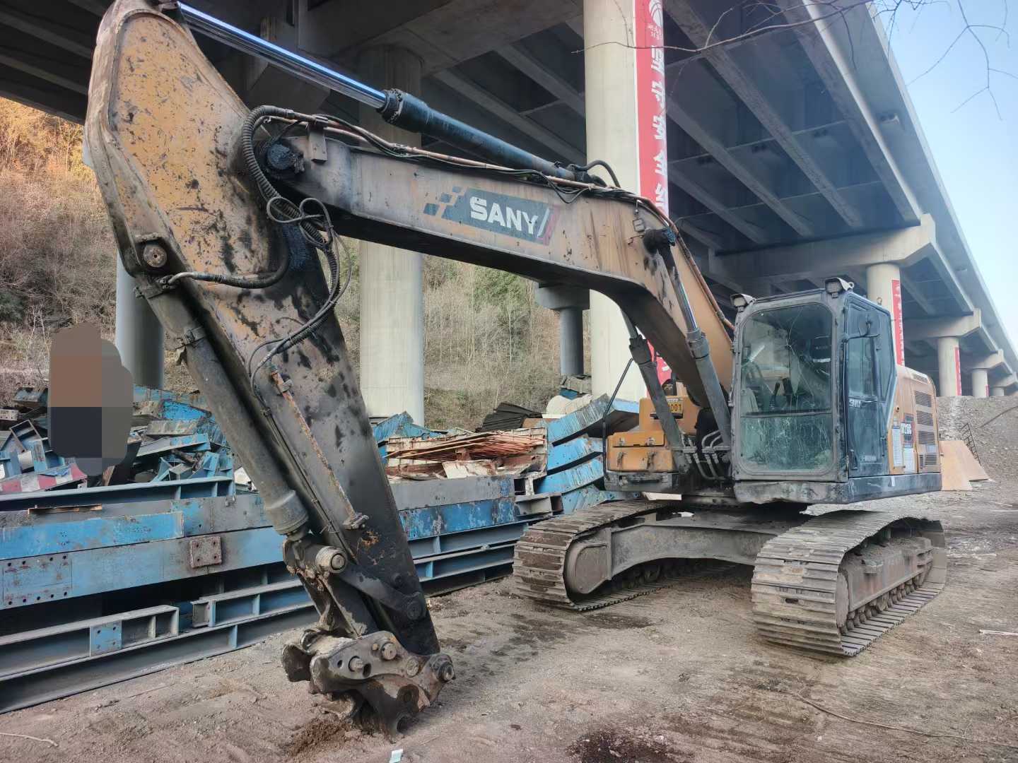 Used Sany SY215W Excavator 2023 Model