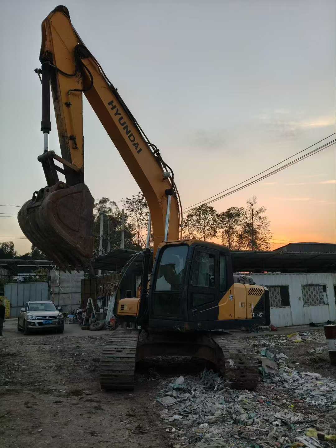 Used Hyundai R215VS Excavator 2016 Model