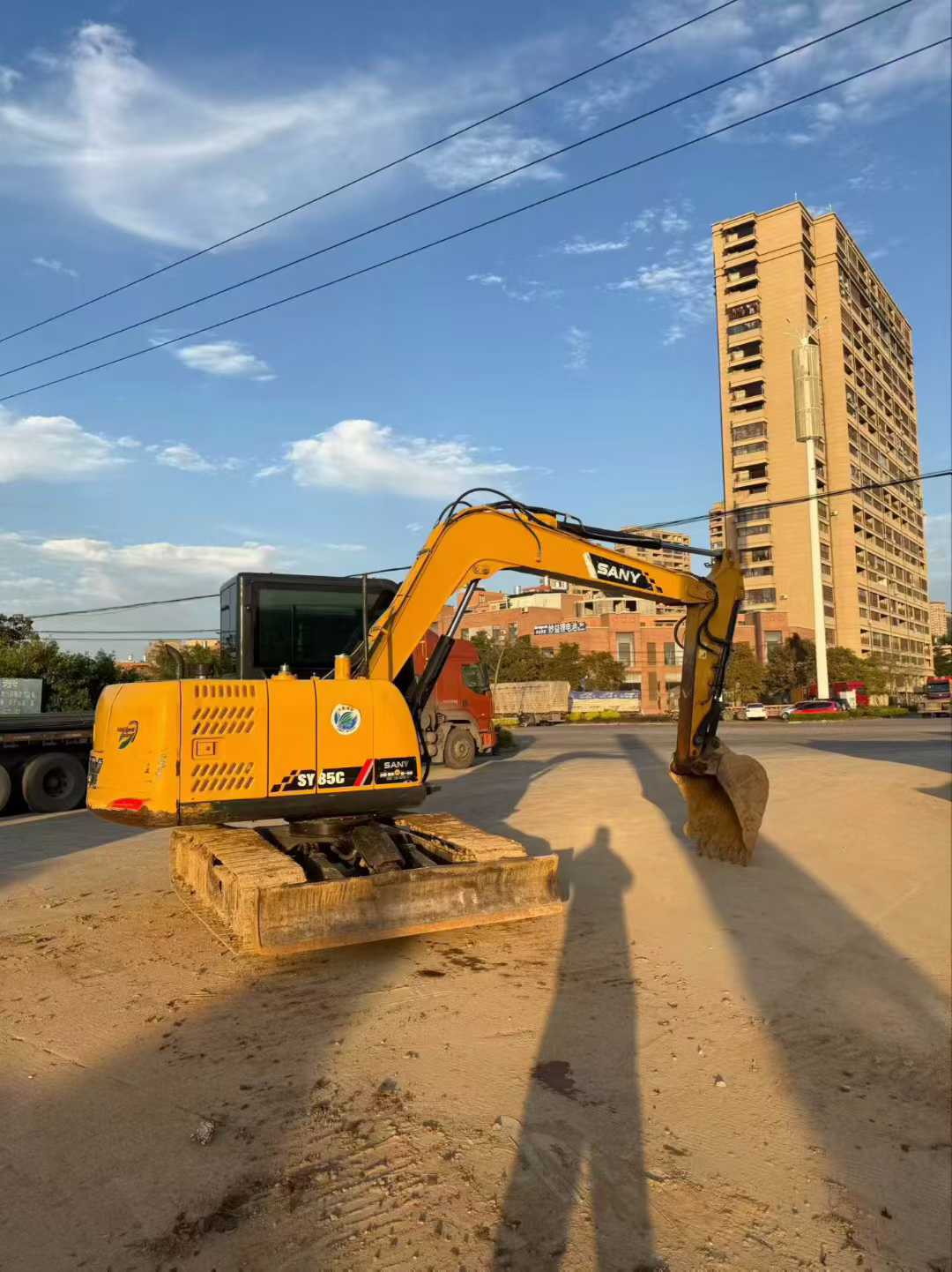 Used Sany SY65W Excavator 2016 Model / 4