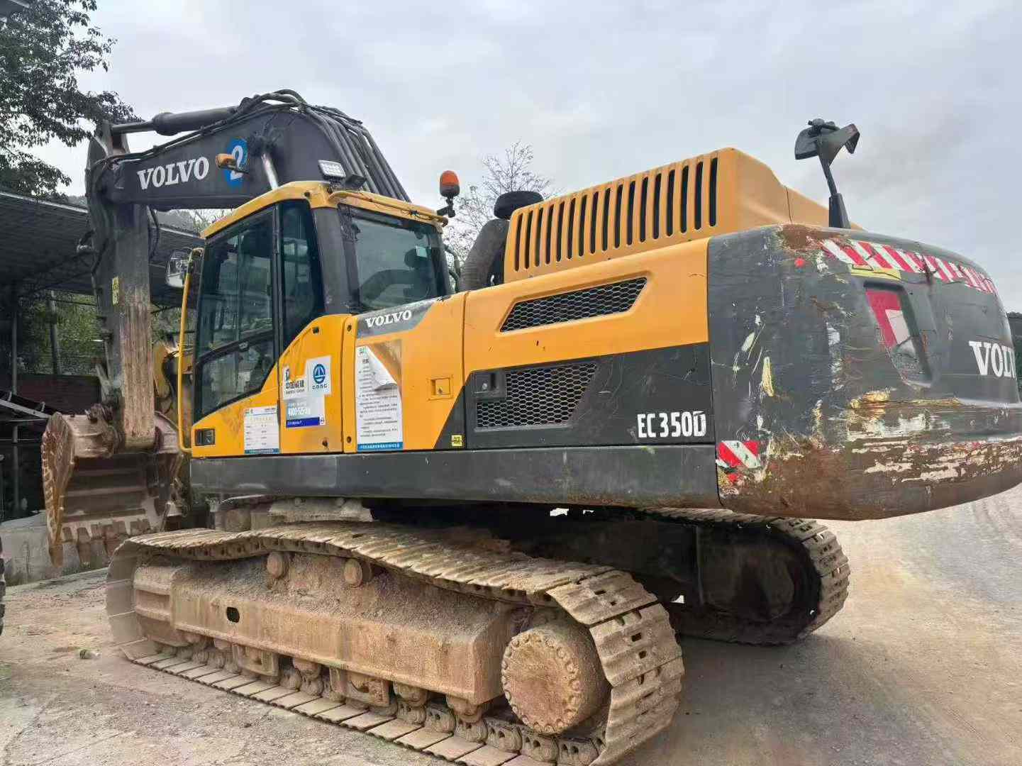Used Sany SY215W Excavator 2017 Model