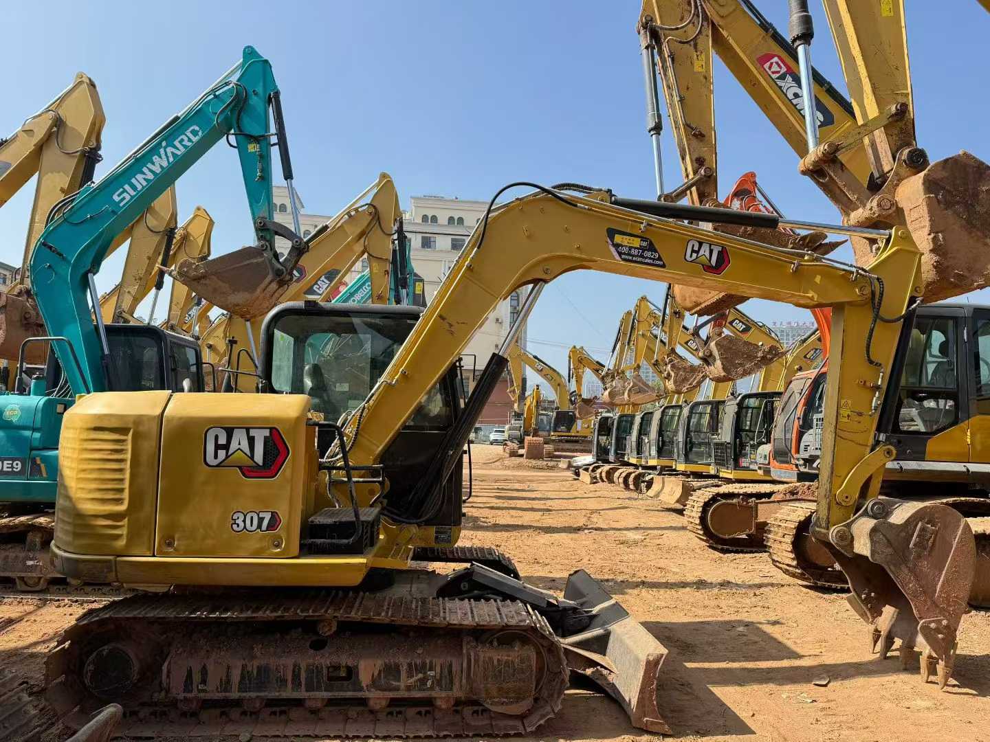 Used Caterpillar 307V2 Excavator 2018 Model