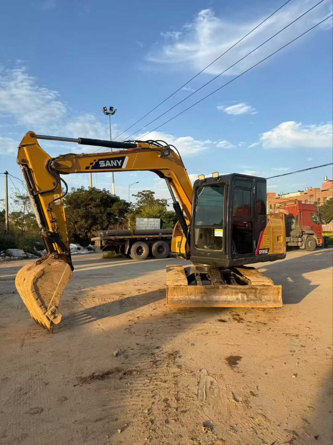 Used Sany SY65W Excavator 2016 Model / 5