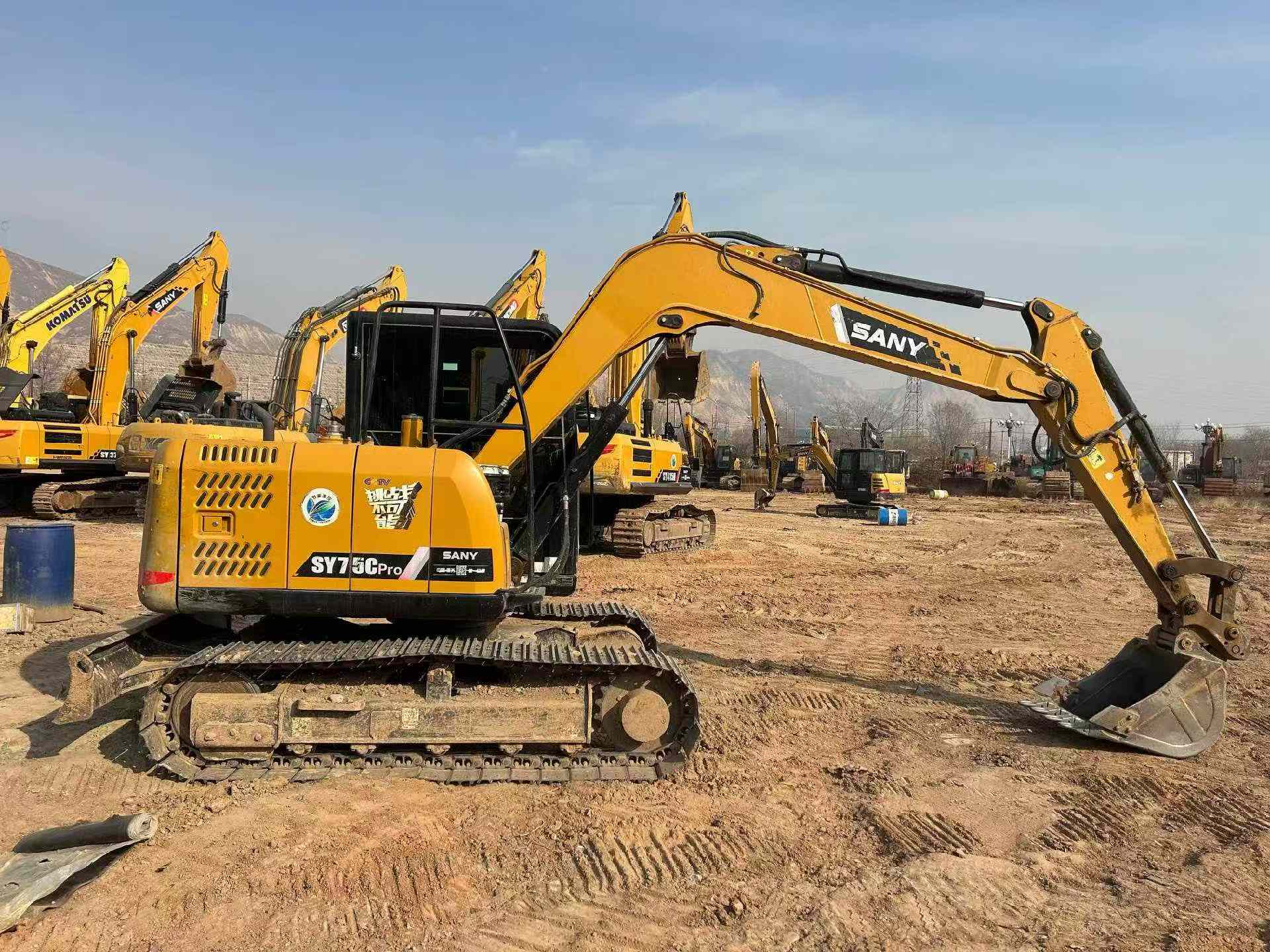 Used Sany SY75 Excavator 2021 Model