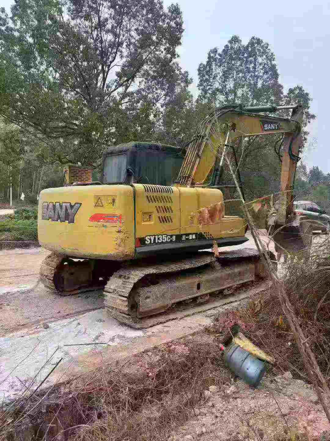 Used Sany SY135 Excavator 2016 Model
