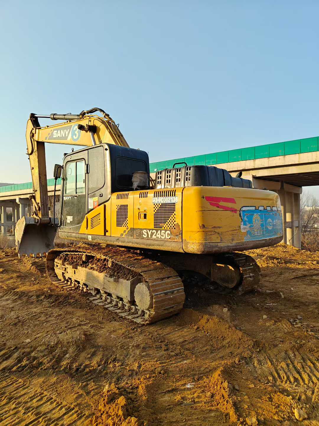 Used Sany SY205H Excavator 2019 Model