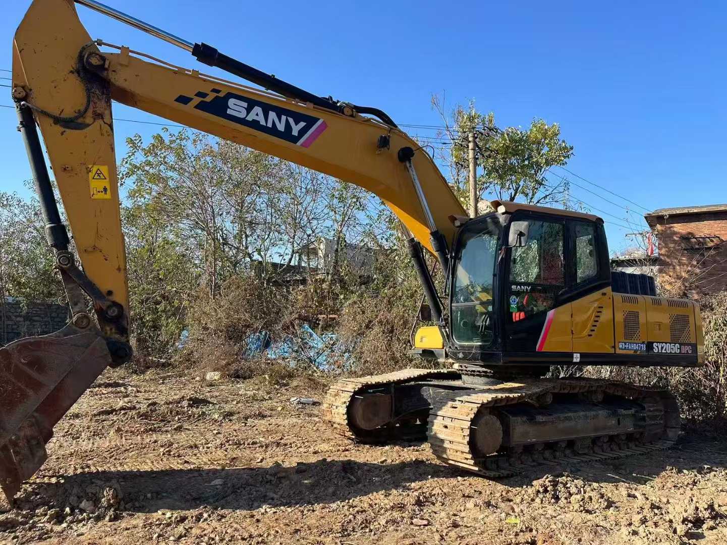 Used Sany SY245H Excavator 2022 Model