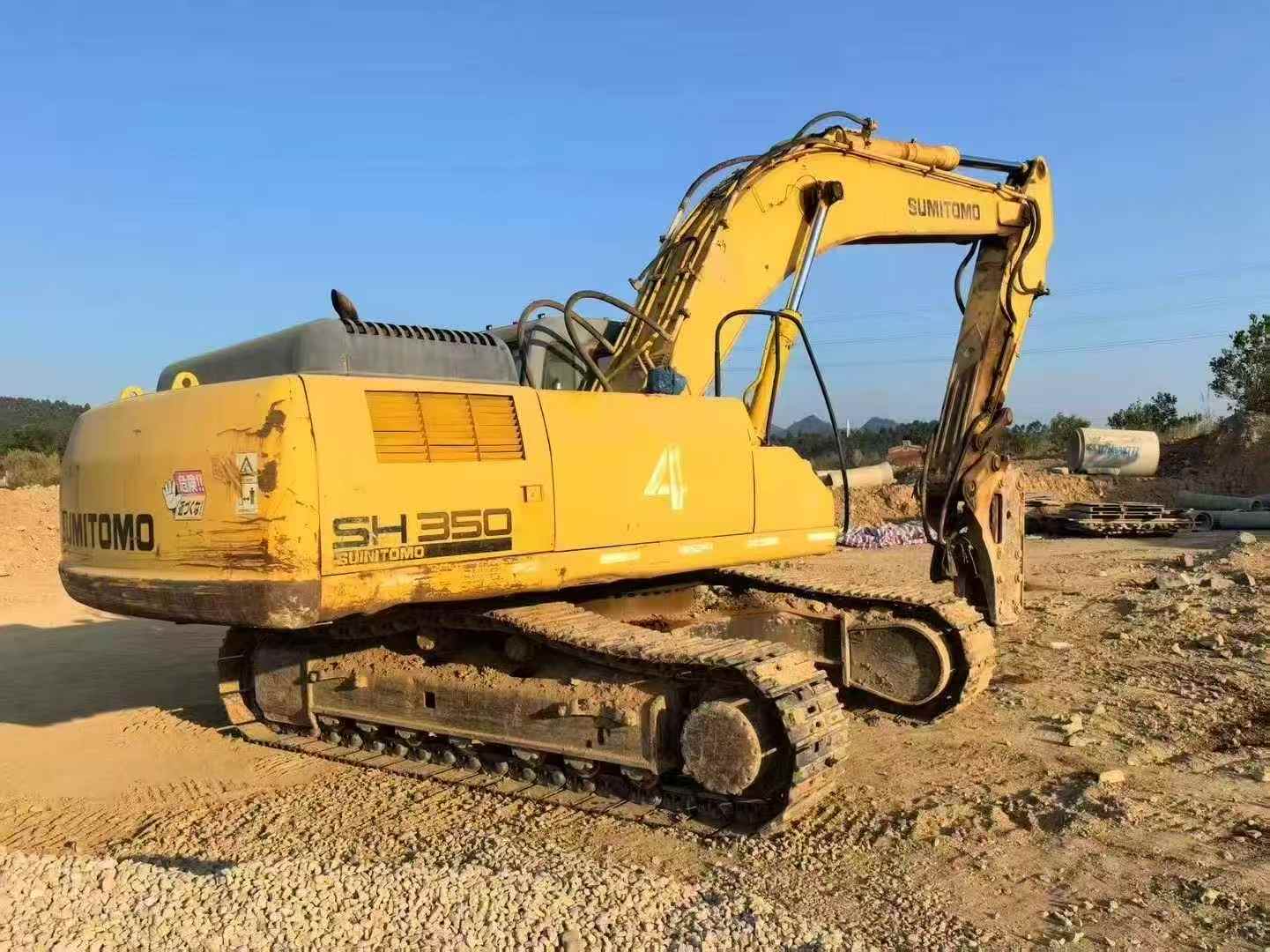 Used Sumitomo SH350-3B Excavator 2016 Model