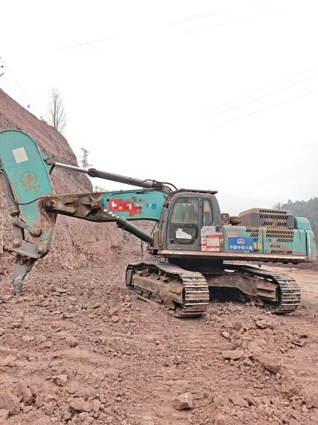 Used Kobelco SK495D SuperX Excavator 2015 Model