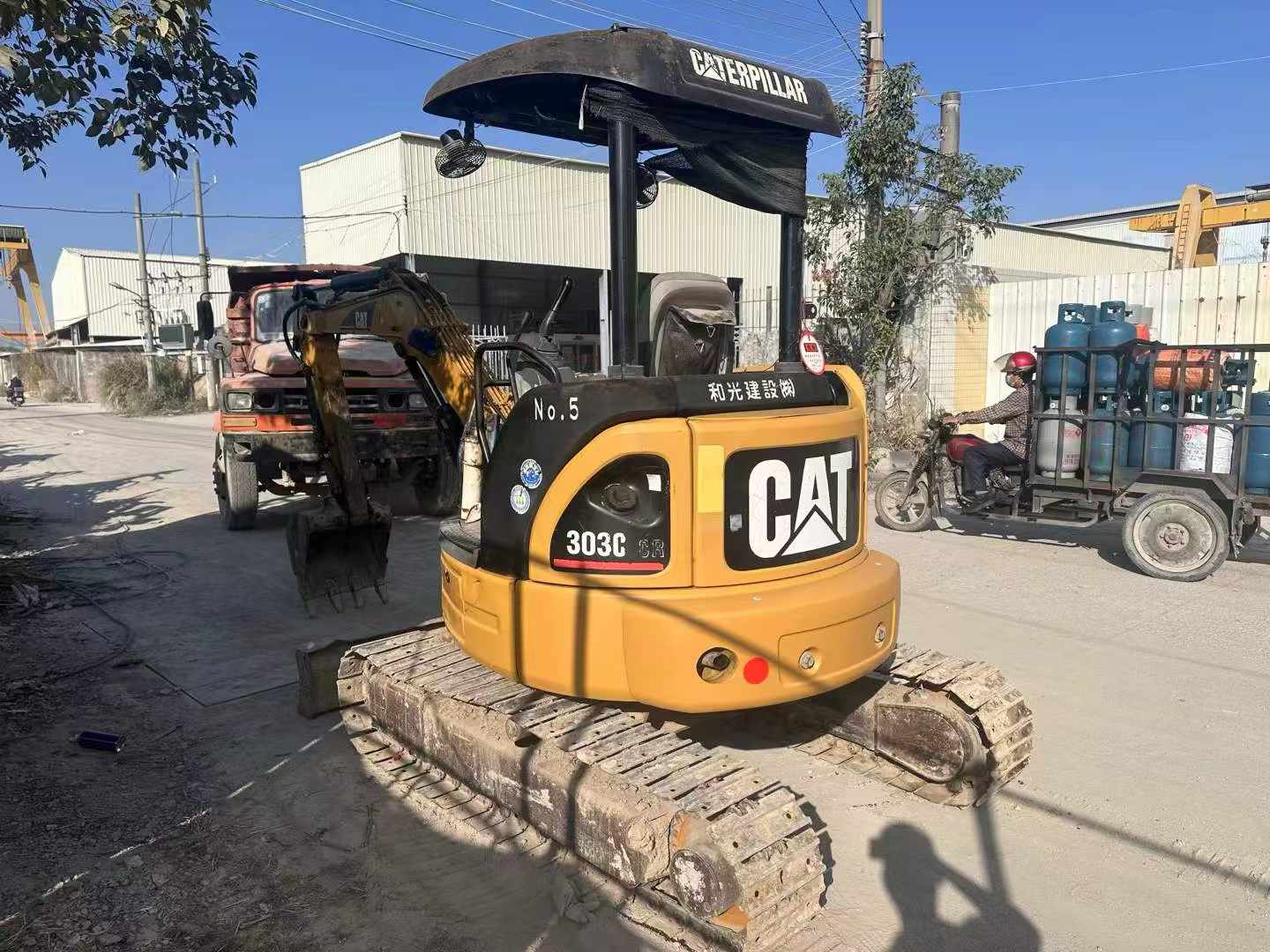 Used Caterpillar 303CCR Excavator 2016 Model / 7