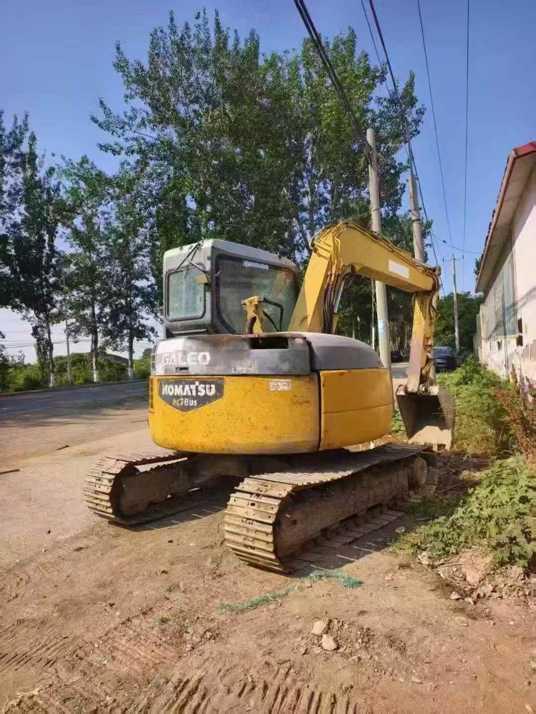 Used Komatsu PC78 Excavator 2016 Model