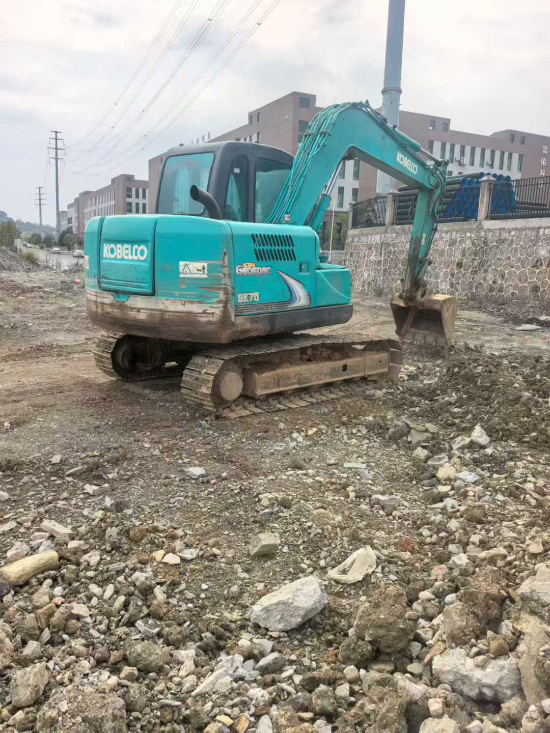 Used Kobelco SK75 Excavator 2017 Model