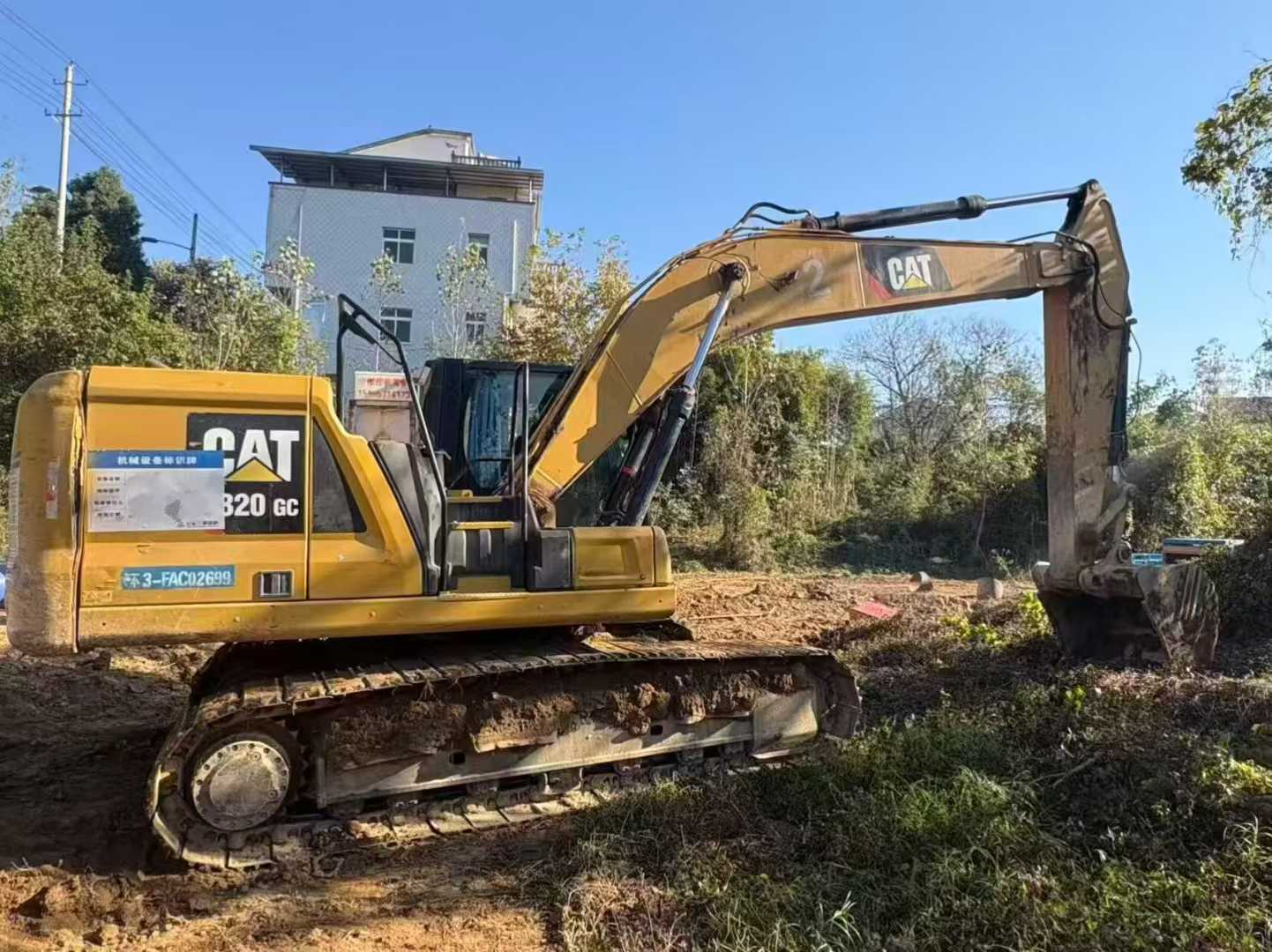 Used Caterpillar 320GC Excavator 2019 Model