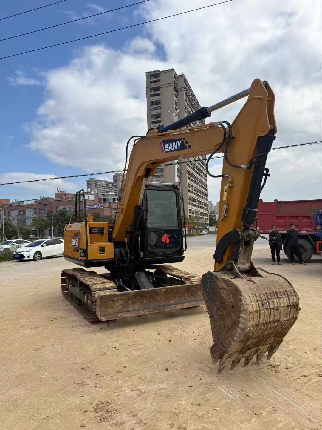 Used Sany SY95C Excavator 2016 Model / 9