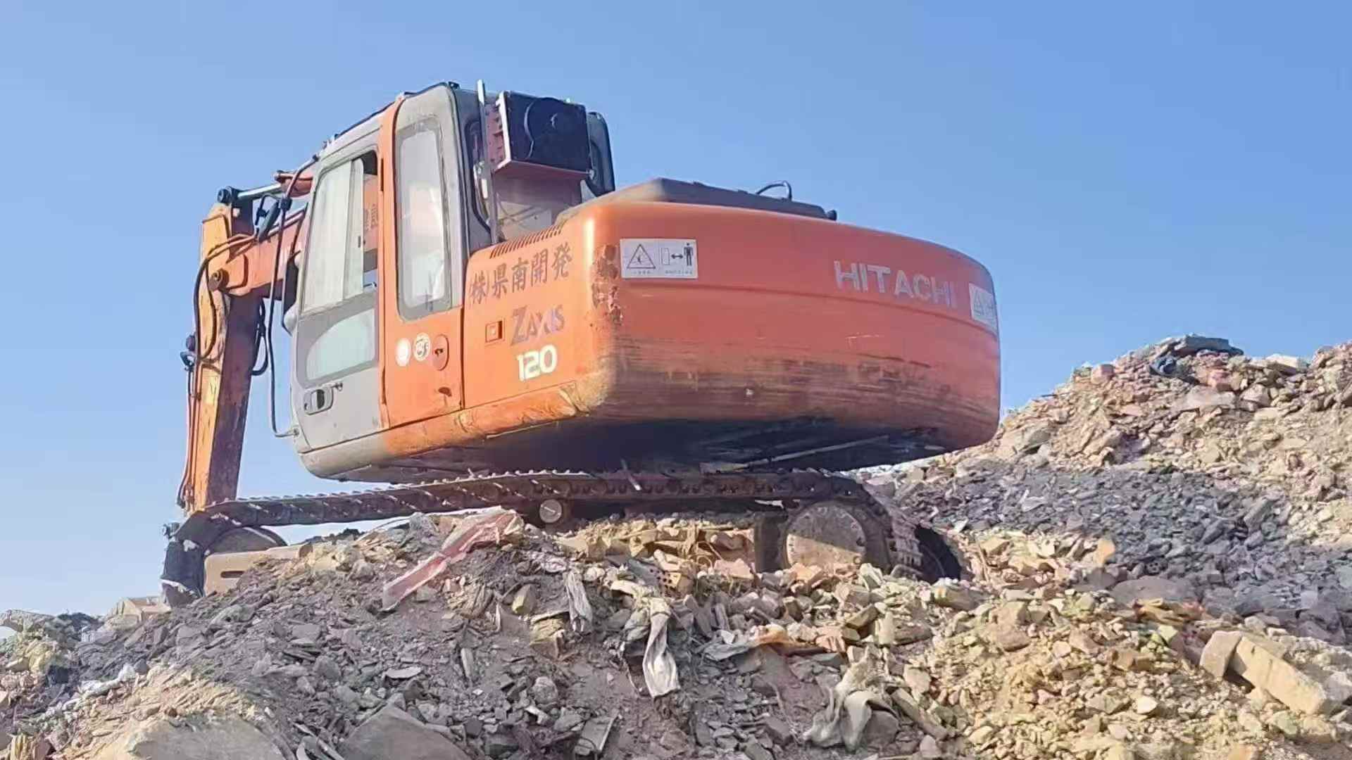 Used Hitachi ZX120 Excavator 2016 Model