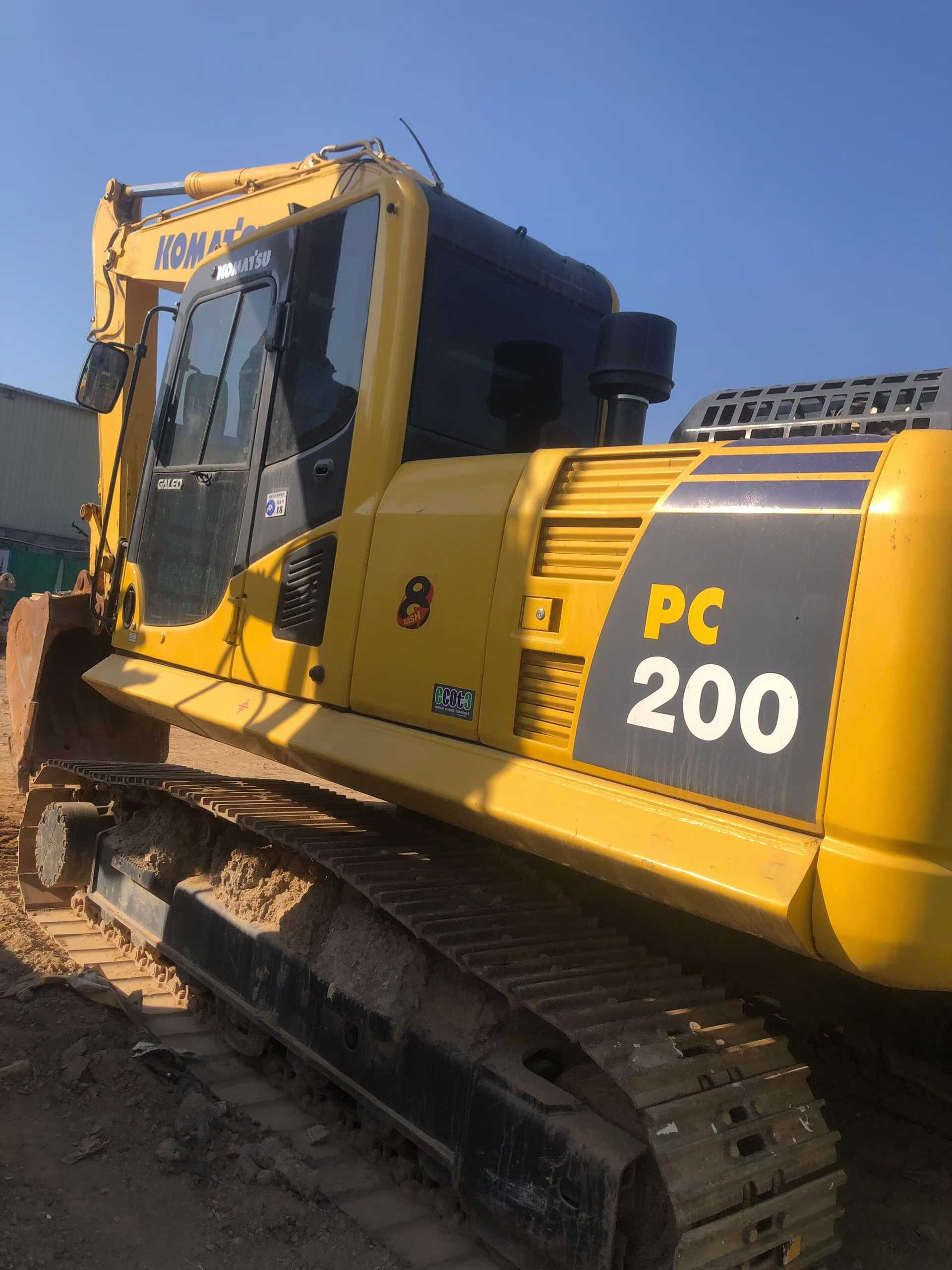 Used Komatsu PC200-8 Excavator 2016 Model