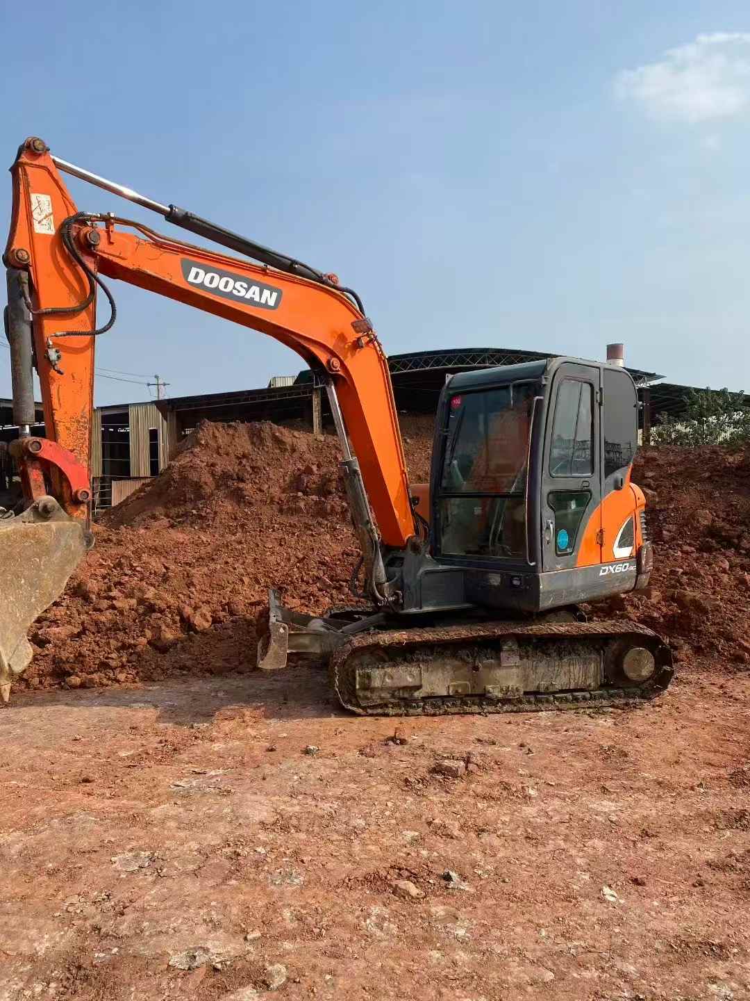Used Doosan DX55W Excavator 2018 Model