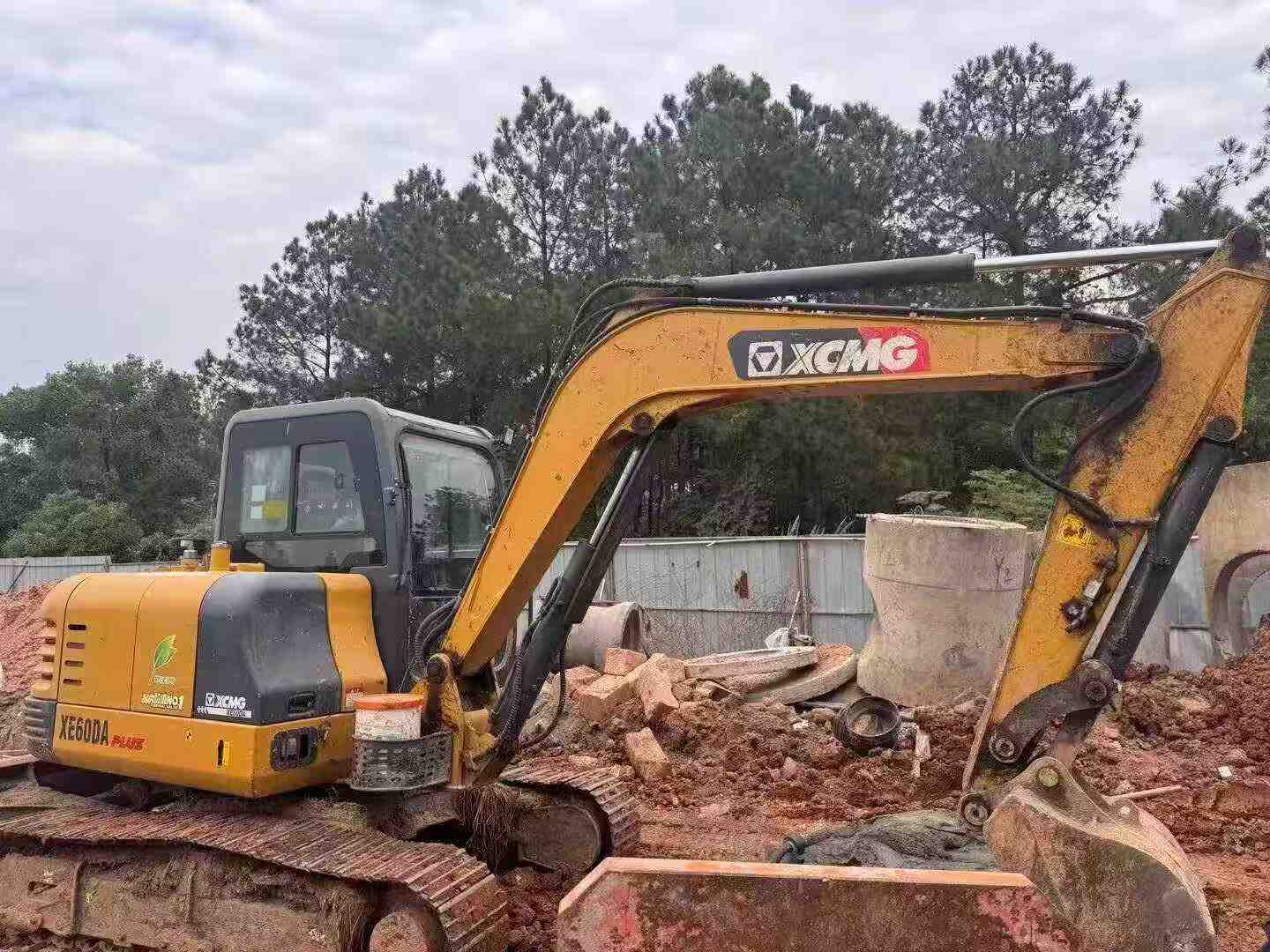 Used XCMG XE60 Excavator 2022 Model / 5