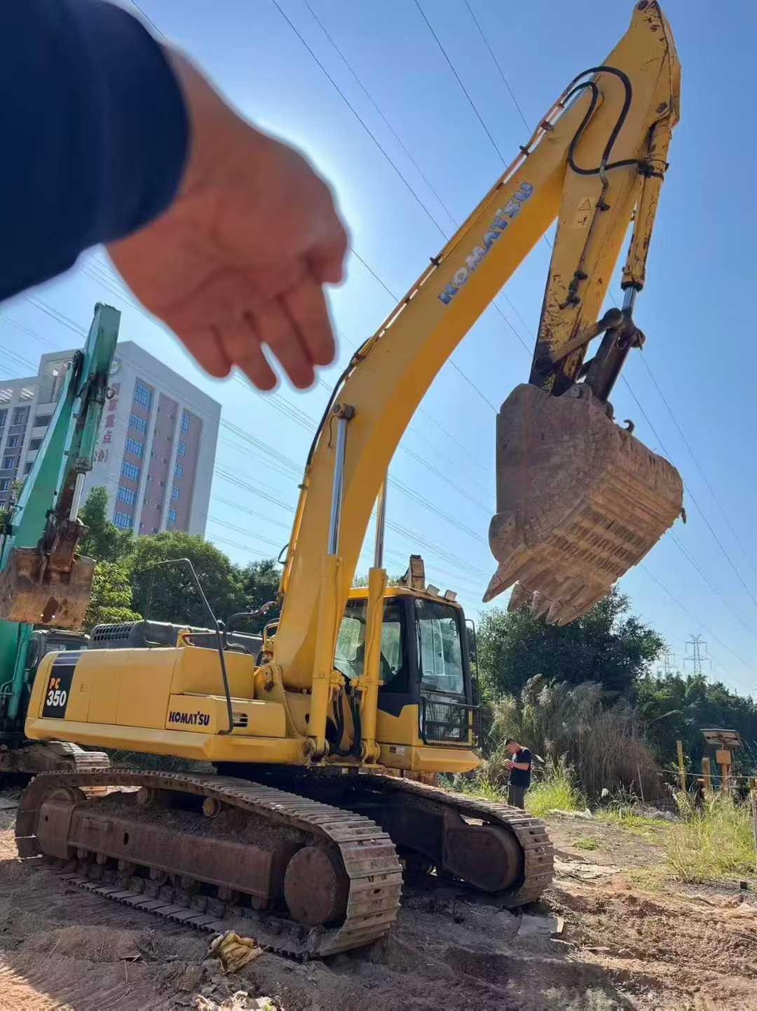 Used Komatsu PC350-7 Excavator 2016 Model / 4