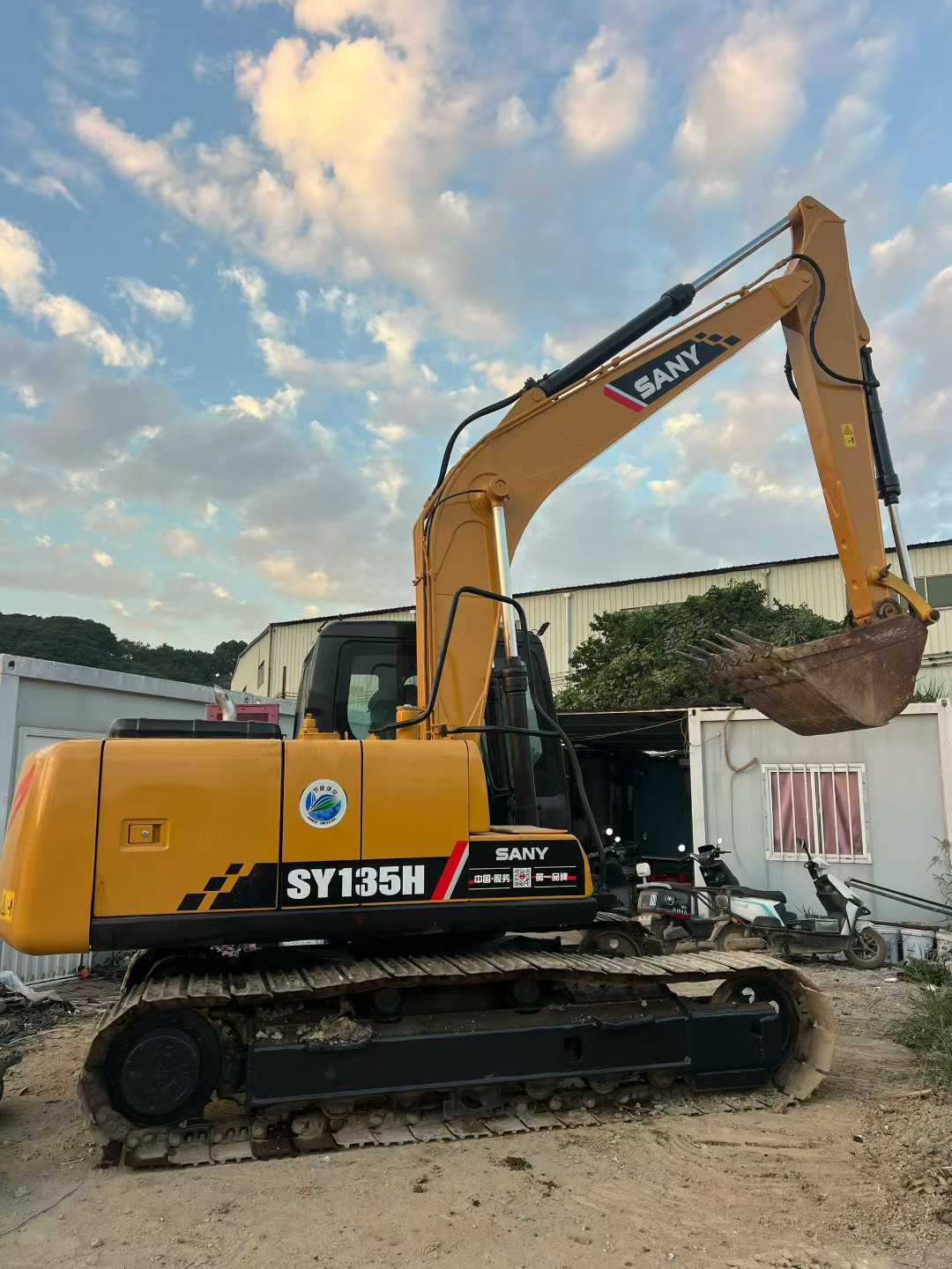 Used Sany SY135 Excavator 2016 Model