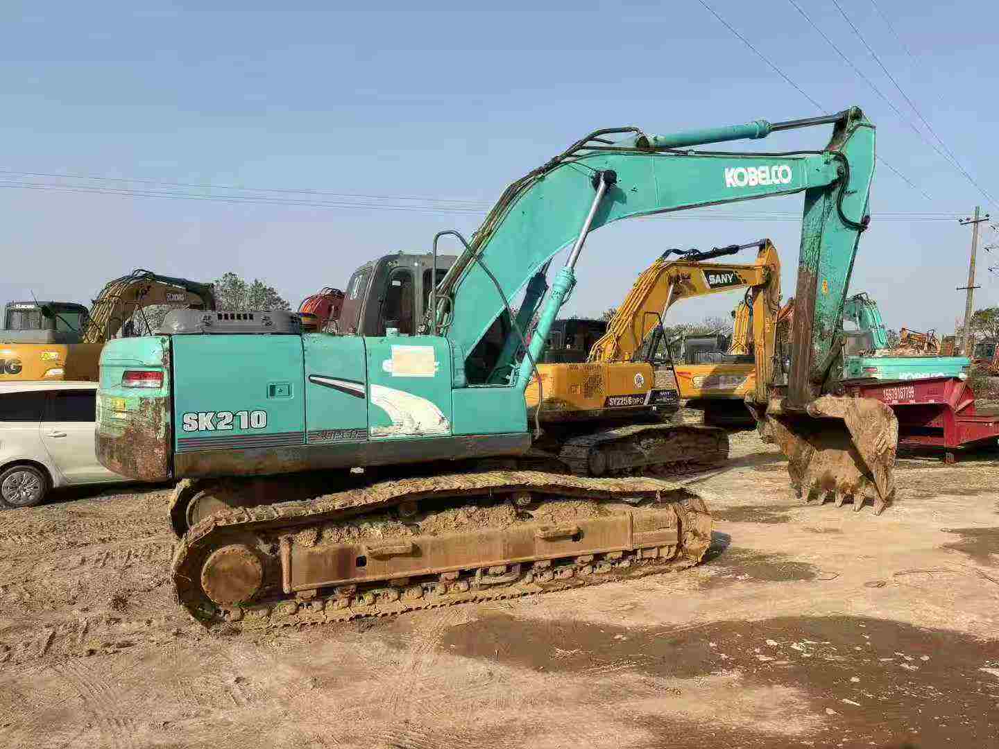 Used Kobelco SK210 Excavator 2016 Model / 3