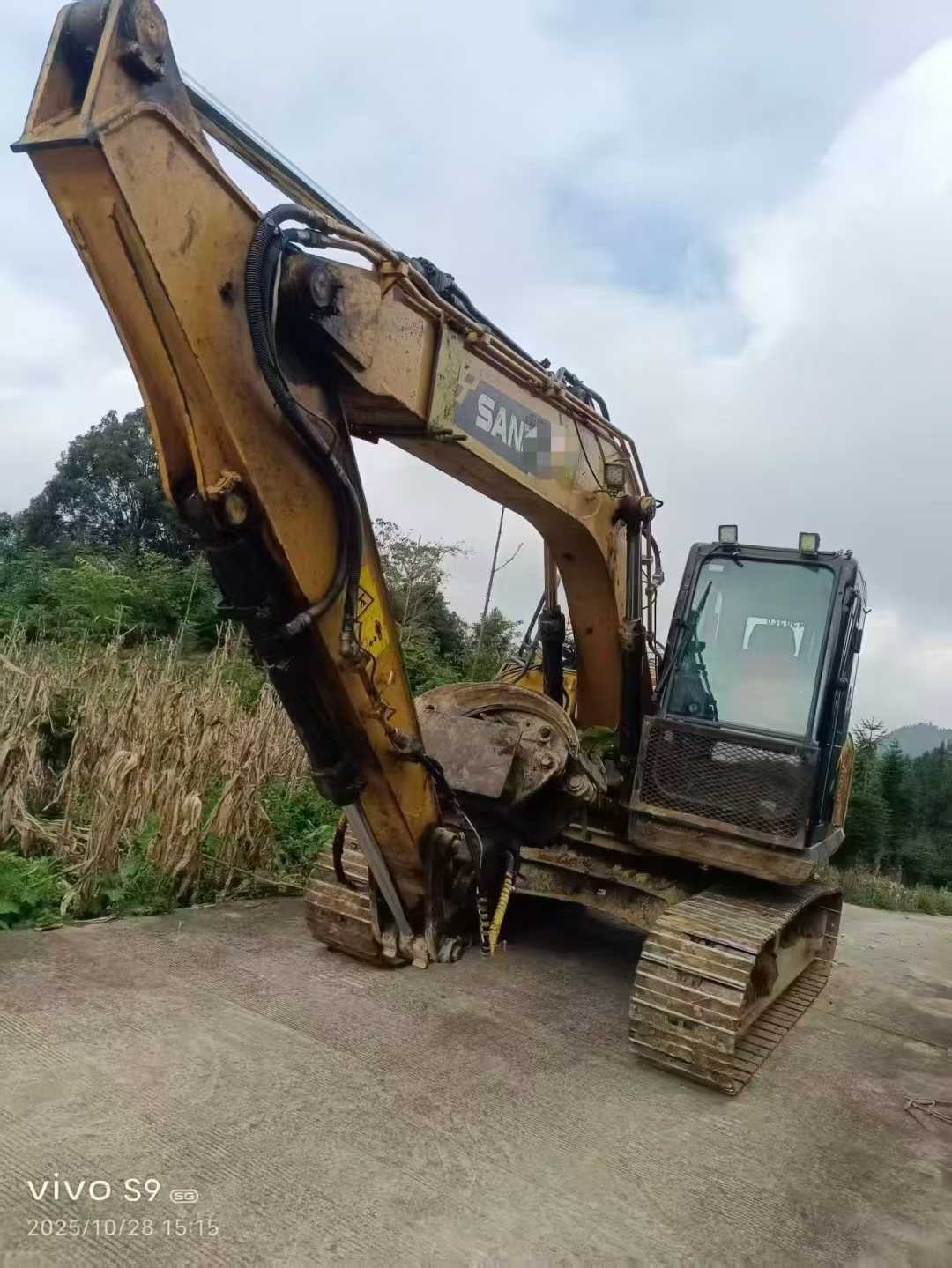 Used Sany SY55 Excavator 2019 Model
