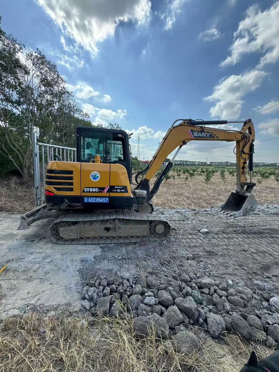 Used Sany SY55 Excavator 2022 Model / 2