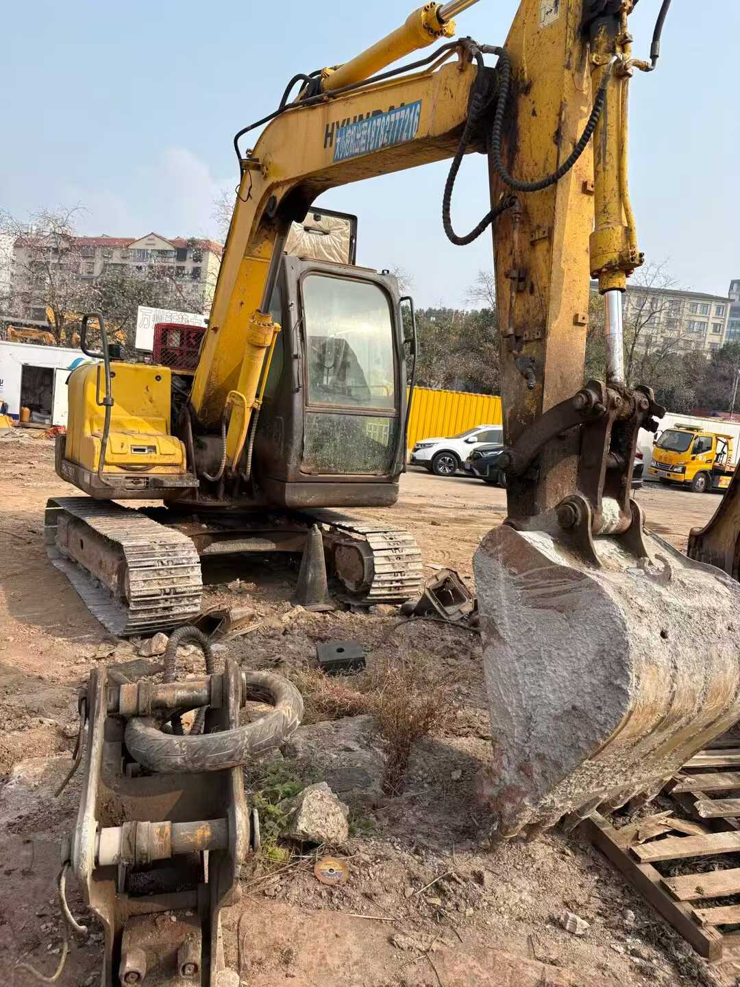 Used Hyundai R80-7 Excavator 2016 Model / 2