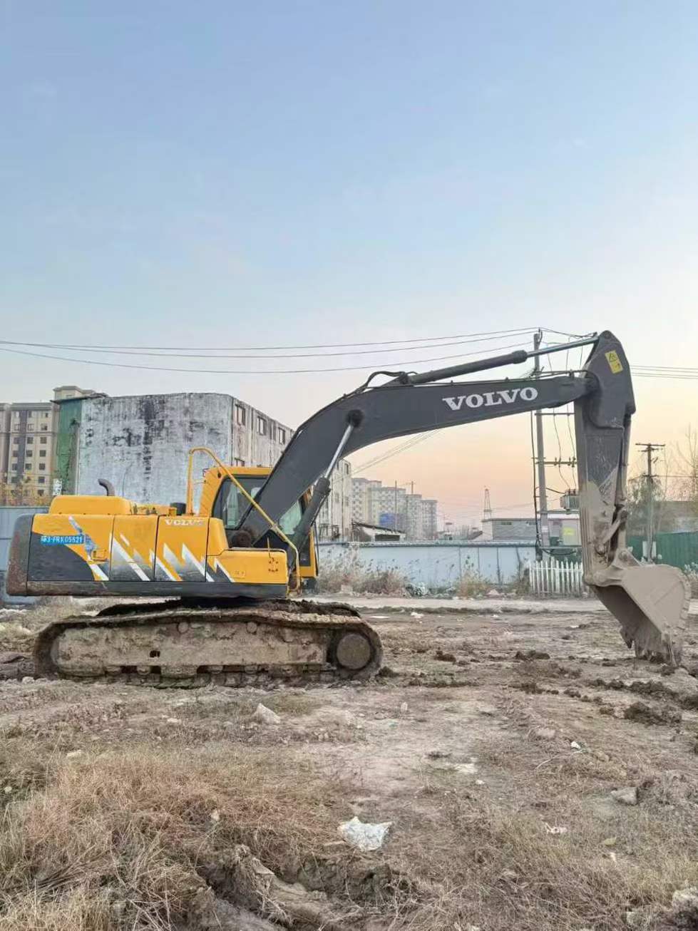 Used Volvo EW210C Excavator 2012 Model