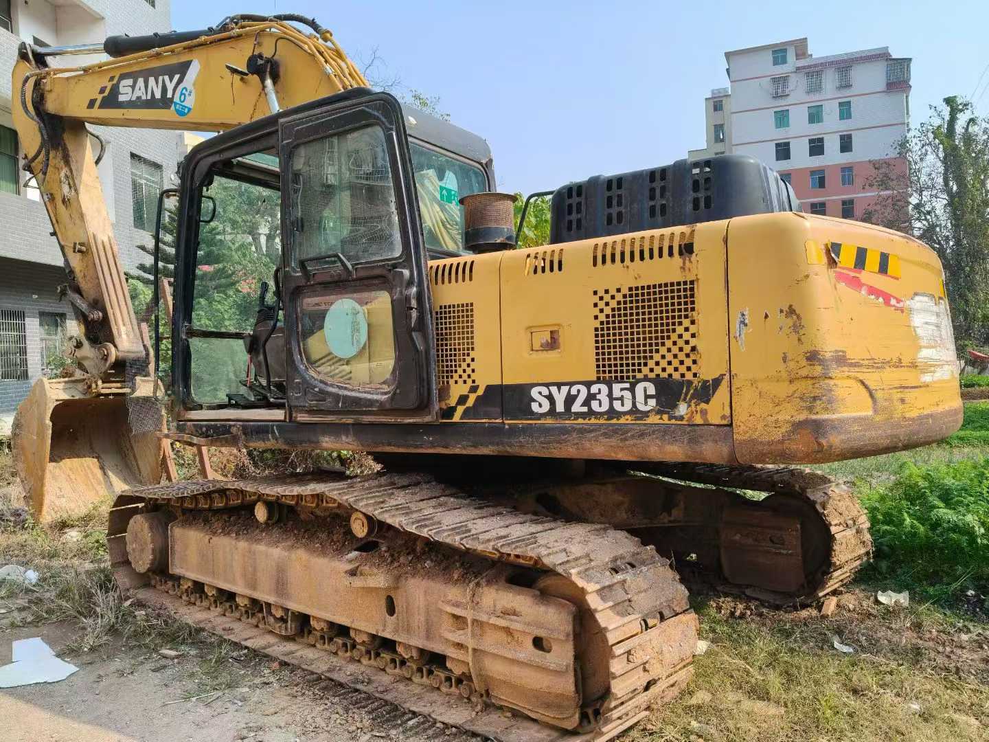 Used Sany SY215W Excavator 2019 Model