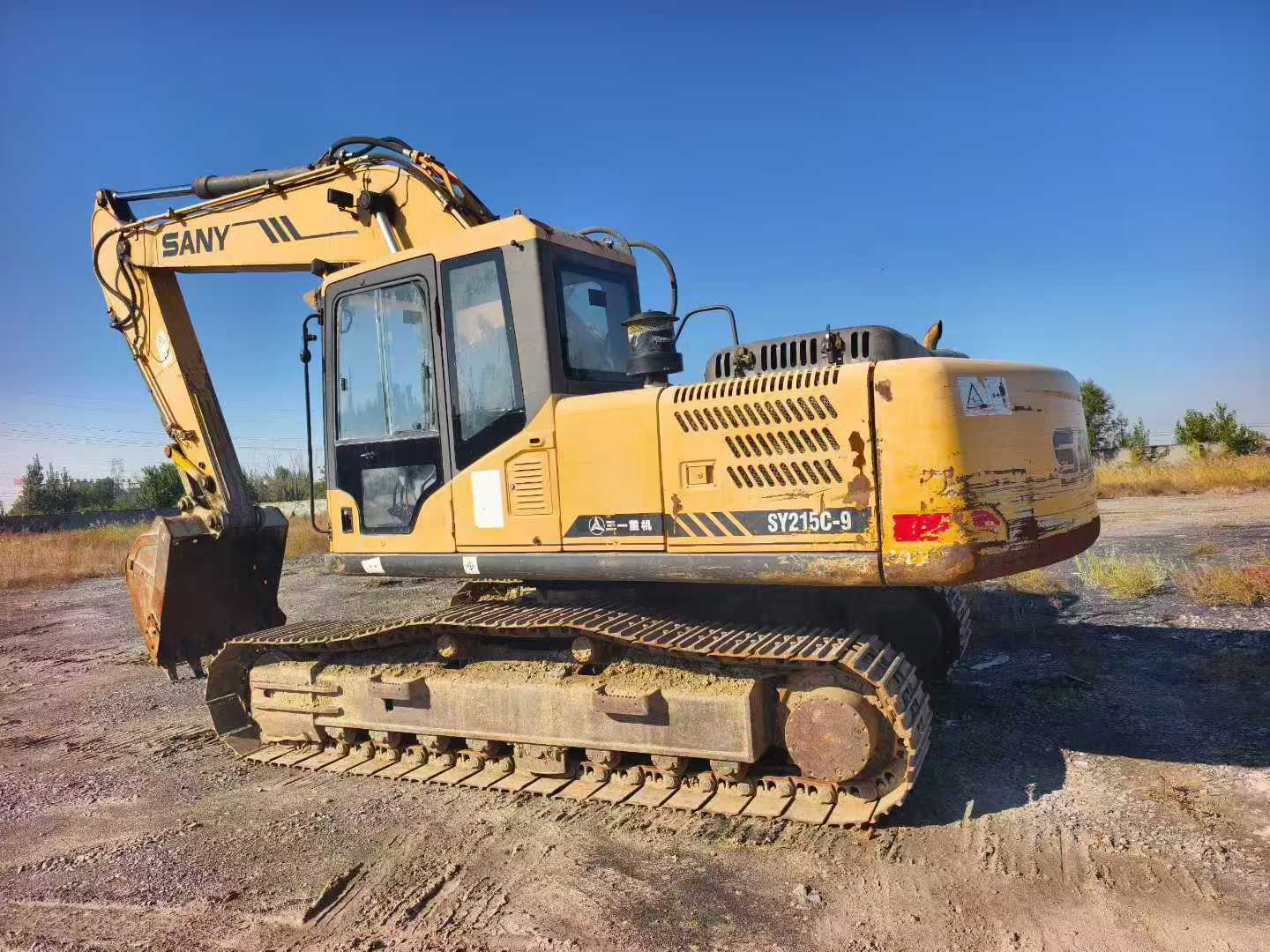 Used Sany SY215W Excavator 2013 Model