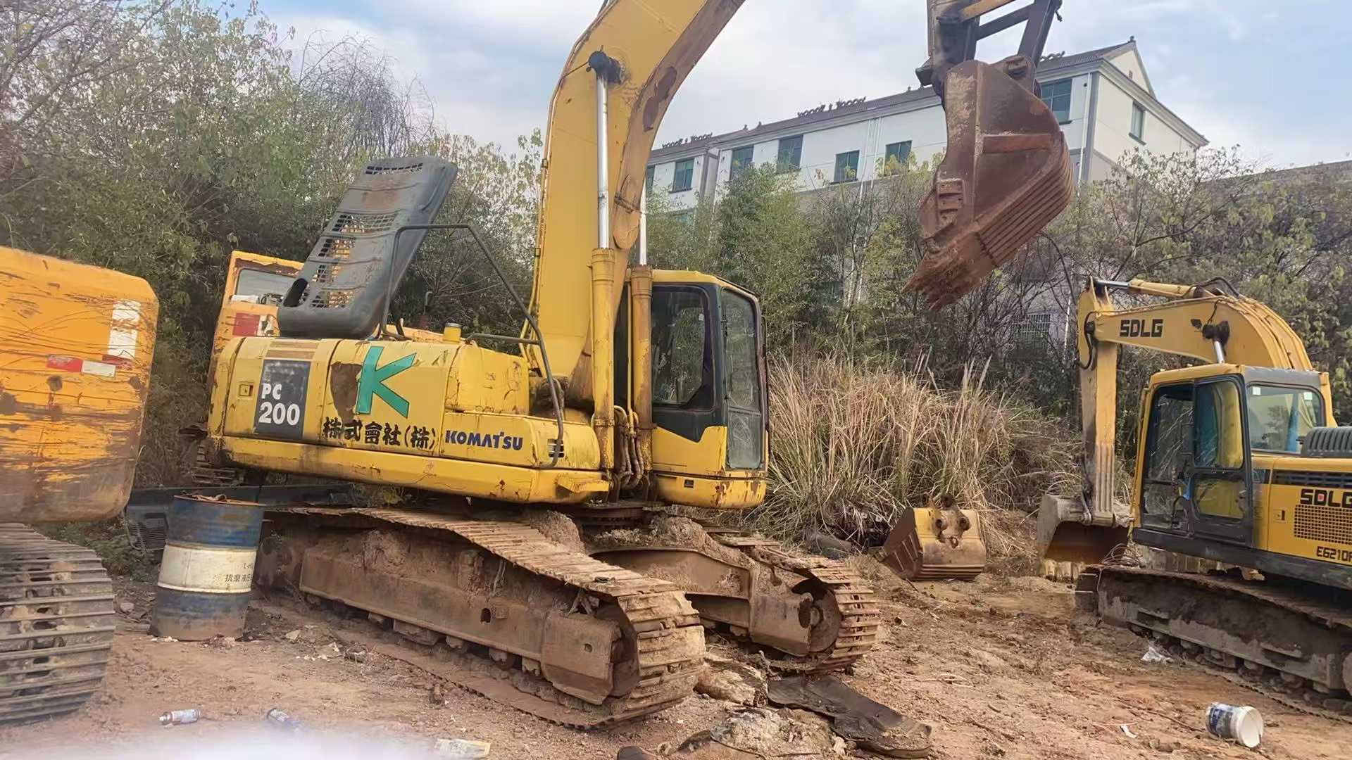 Used Komatsu PW200-7 Excavator 2016 Model